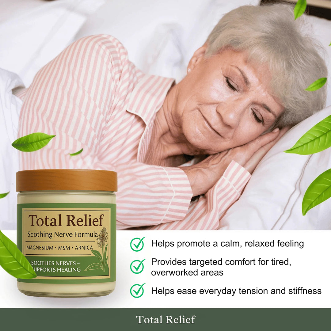 Total Relief Magnesium Cream - 1 Jar Package