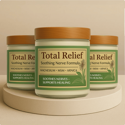Total Relief Magnesium Cream - 1 Jar Package